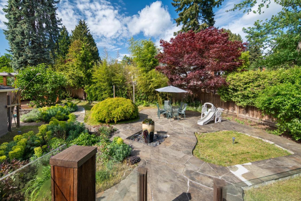Gorgeous 4 Bedroom Garden Level Suite At Vancouver West & Ubc Exteriör bild